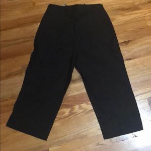 Ralph by Ralph Lauren black Capri